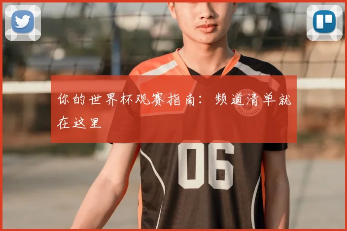你的世界杯观赛指南：频道清单就在这里